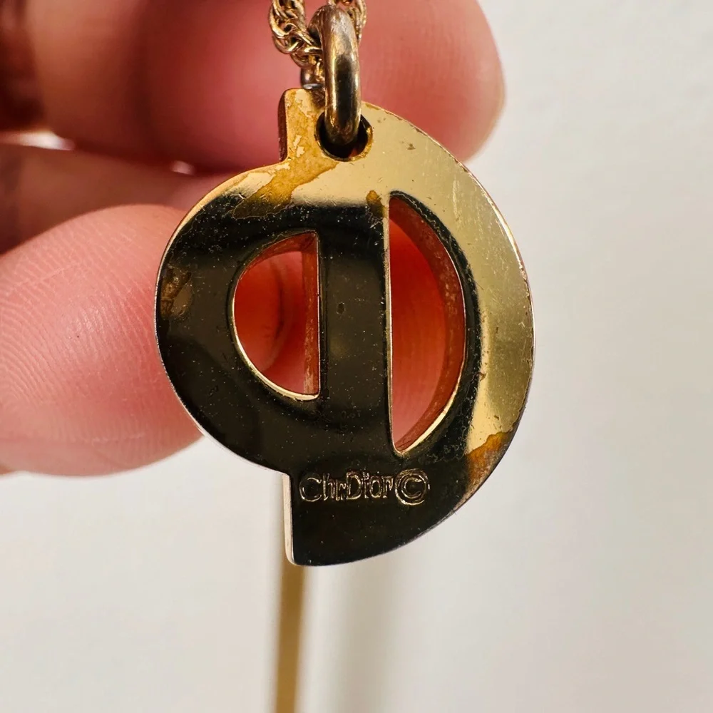 CHRISTIAN DIOR necklace with box - Picture 2 of 9